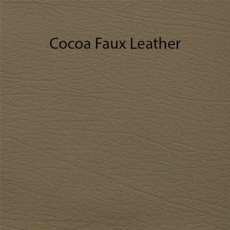 Cocoa Faux Leather