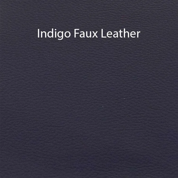 Indigo Faux Leather